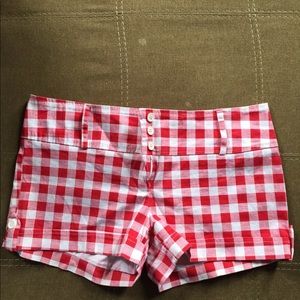 Rue 21 plaid shorts
